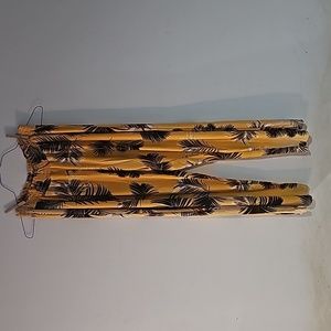 west loop Palm Leaf Print Dress Pants Size XL No flaws!